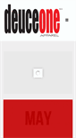 Mobile Screenshot of deuceone.com